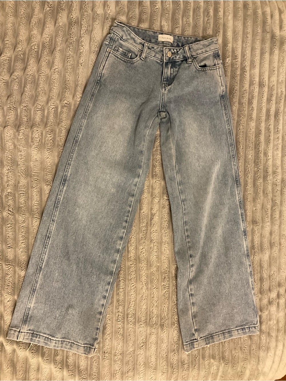 PacSun Light Blue Straight-Leg Jeans